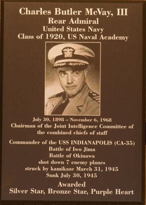 Capt. McVay | The USS Indianapolis | Pinterest