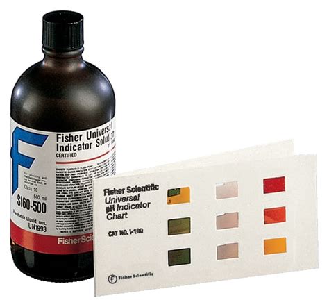 Fisher Chemical Universal pH Indicator System Volume: 500mL, EcoSafPak ...