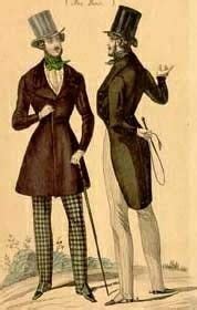 Danfies pictured in the 1830's. | Silhouette man, Dandy style, Dandy