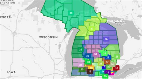 New Michigan state House, Senate maps could shake up Legislature