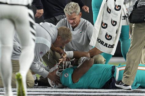 Dolphins' Tua Tagovailoa injured again, raising all sorts of questions