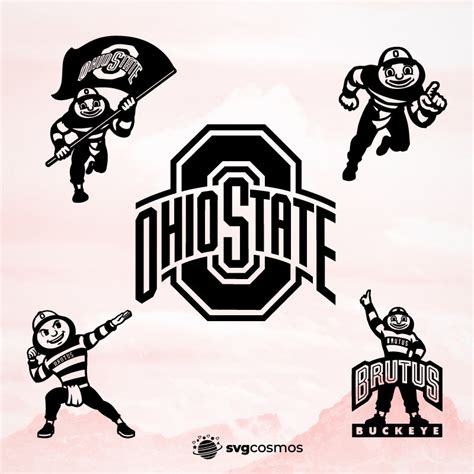 Ohio State logo mascot vector svg cricut – svgcosmos