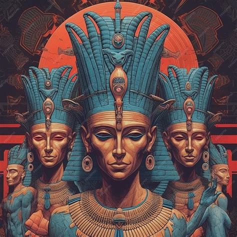 Premium AI Image | Experience a fusion of ancient Egyptian ...