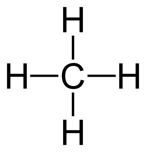 Dot And Cross Diagram For Methane