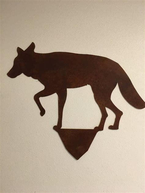 Metal Yard Art Metal Coyote Art Coyote Art Coyote YA17A-1 - Etsy | Metal yard art, Yard art ...