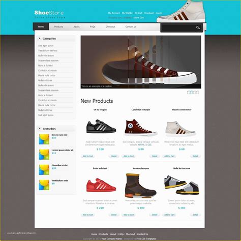 Shopping Cart Website Templates Free Download HTML with Css Of Free Template Responsive Shopping ...