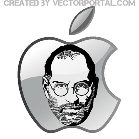 Steve Jobs Apple Logo Png