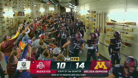 Look: Minnesota Football has so many oars in their tunnel to stadium