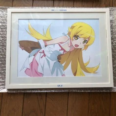 MONOGATARI SERIES SHINOBU Oshino Art Visualize Frame B4 Size Ichiban ...