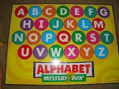 Educational Lakeshore Alphabet Mystery Box Great hands-on learning tool FF315 | #1552240680