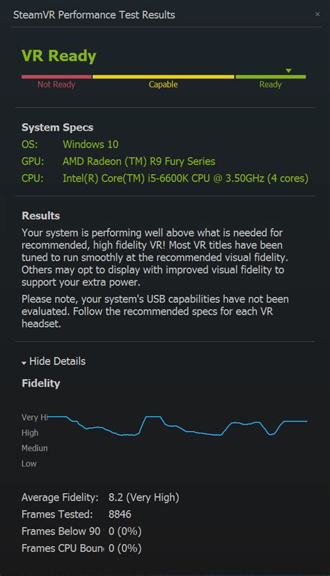 SteamVR performance test utility can tell you if you're ready for VR