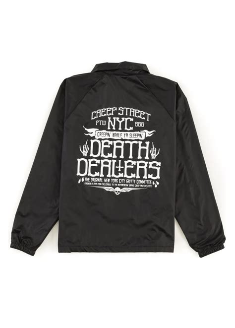 Creep Street Death Dealers Coaches Jacket | Attitude Clothing