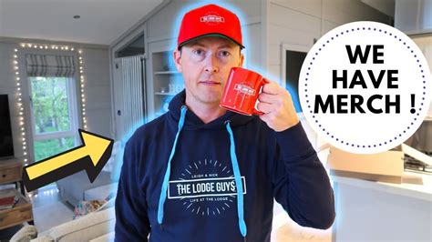 WE HAVE MERCH | THE LODGE GUYS VLOG - YouTube