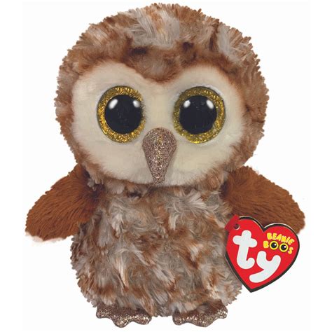 TY Beanie Boos Percy the Barn Owl Regular – The Spotty Bag Shop