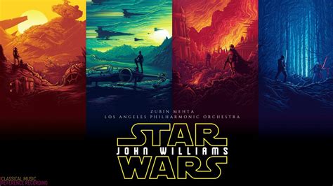 John Williams - Star Wars Orchestra 'Main Theme' .. (r.r.: Zubin Mehta, Los Angeles Philharmonic ...