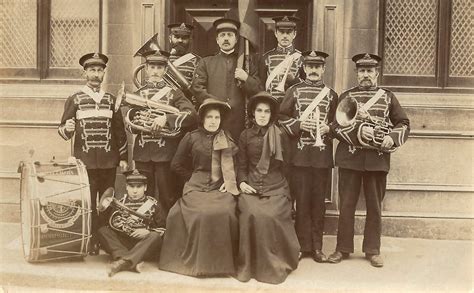 My Favorite Postcards: Salvation Army Brass Band from England