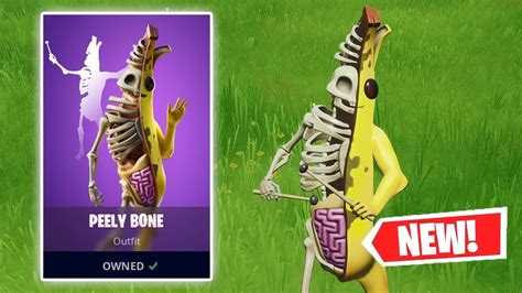 NEW PEELY BONE Skin Gameplay in Fortnite! - YouTube