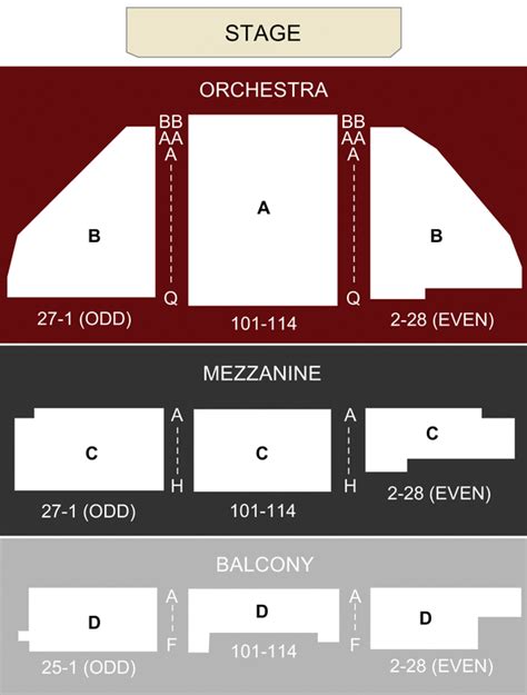 Belasco Theater, New York, NY - Seating Chart & Stage - New York City Theater