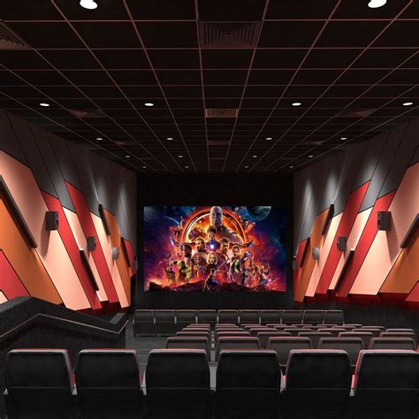 Cinema Interior design by 1KG design in 2020 | Cinema design, Cinema ...