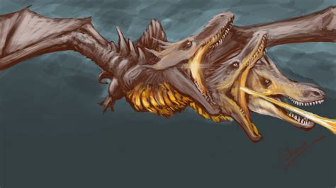 Ghidorah by Paleopod on DeviantArt