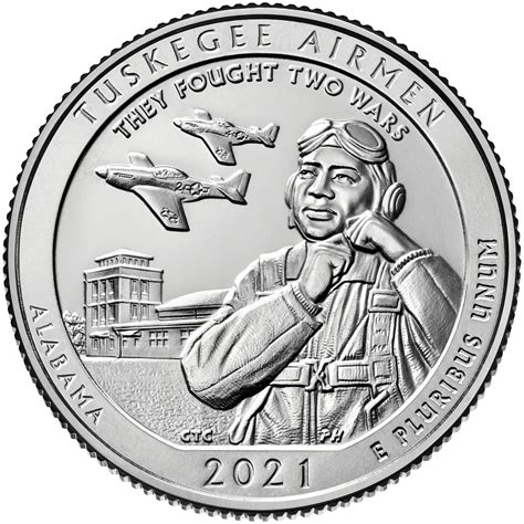 Tuskegee Airmen National Historic Site Quarter | U.S. Mint