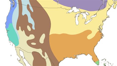 Newsela | Climate map of North America