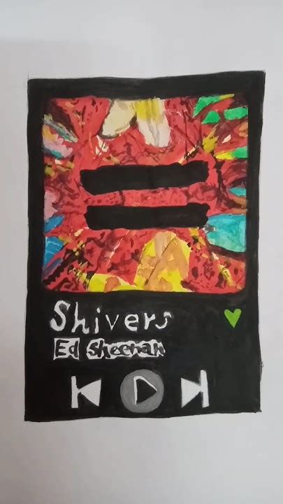 Ed Sheeran - Shivers | = album cover #art #edsheeran #shivers - YouTube