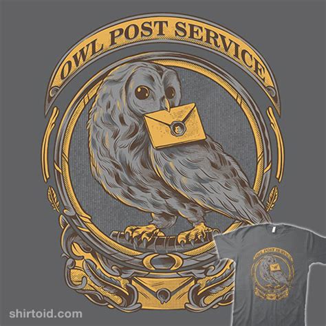 Owl Post Service - Shirtoid