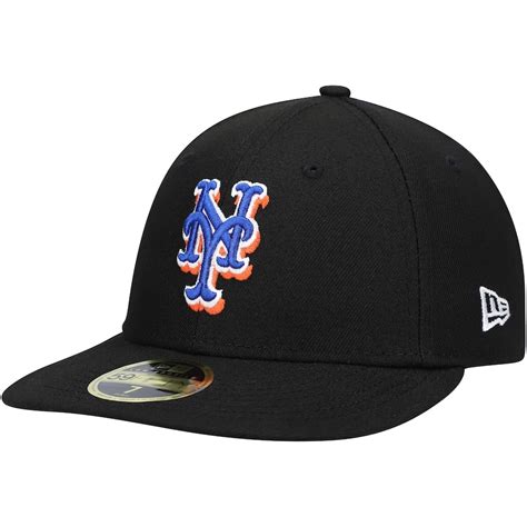 Men's New Era Black New York Mets 2021 Turn Back The Clock Low Profile ...