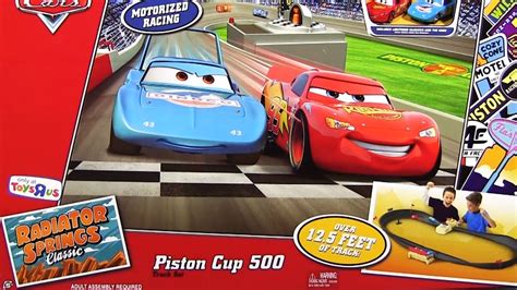 Piston Cup 500 Race Track Set Radiator Springs Classic Toys`R`US Mattel Disney Pixar Cars - YouTube