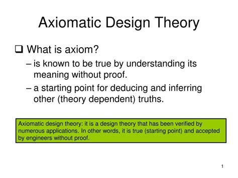 PPT - Axiomatic Design Theory PowerPoint Presentation, free download - ID:6851783