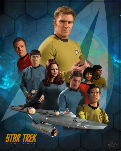 Star Trek Continues Poster 004 by PZNS on DeviantArt