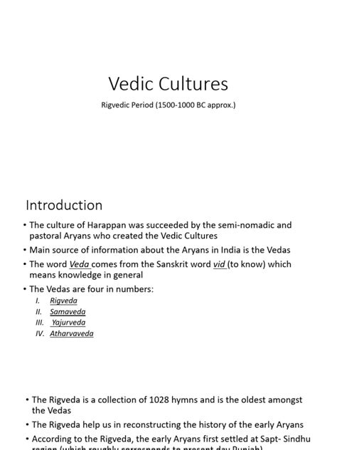 Vedic Cultures 2 | PDF | Vedas | Deities