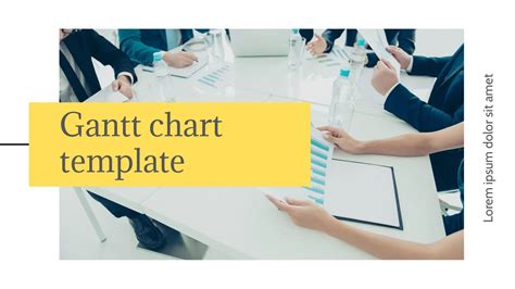 Gantt Chart Template For Google Slides & PowerPoint | Compatible With ...