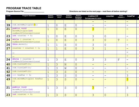 example trace.