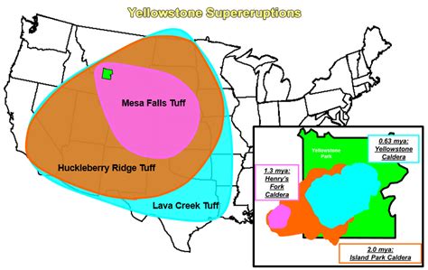 Yellowstone volcanism: the three big eruptions | Lucky Sci