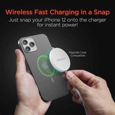 MagSafe Wireless Charger - iPhone 12 Charger | HyperGear – HYPERGEAR