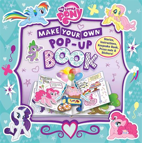 MLP Make Your Own Pop-Up Book Gets Cover on Amazon | MLP Merch