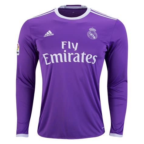 Activewear Tops adidas Real Madrid FC 2016-2017 Training Soccer Jersey ...