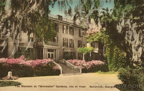 The Mansion at Wormsloe Gardens, Isle of Hope Savannah, GA