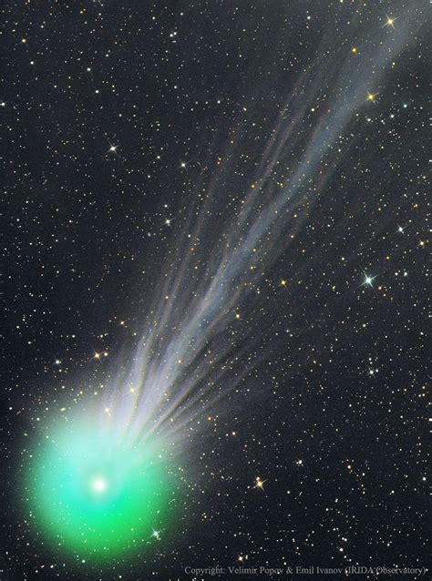 APOD: 2015 January 21 - The Complex Ion Tail of Comet Lovejoy