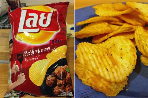 Where to get weird Lay's chip flavors in L.A. Hot chili squid chips ...