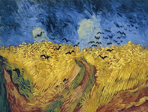 Vincent van Gogh's Wheatfield with Crows Painting by Vintage Images ...