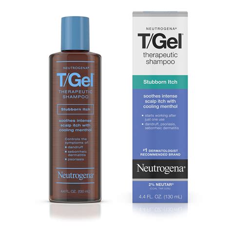 Buy Neutrogena T/Gel Therapeutic Stubborn Itch Shampoo with 2% Coal Tar ...