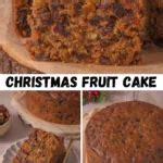 Christmas Fruit Cake - The Baking Explorer