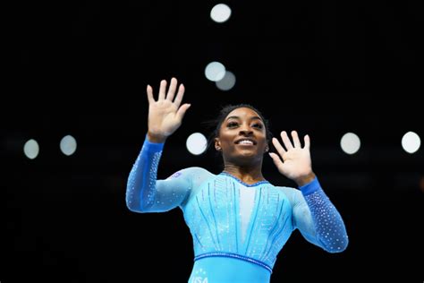 Simone Biles performs historic vault at gymnastics championship