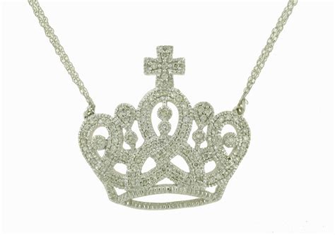 Diamond Crown Necklace – SBT Imports