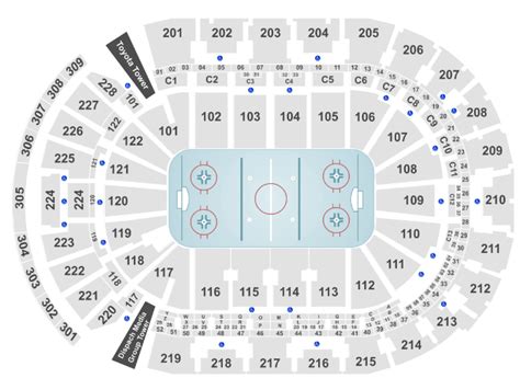 Columbus Blue Jackets Seating Chart With Rows | Review Home Decor