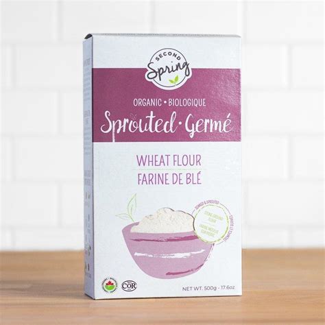 Organic Sprouted Wheat Flour - Second Spring Foods