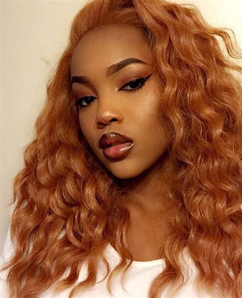 Burnt Orange Copper Hair On Dark Skin: A Stylish Look For 2023 – The FSHN